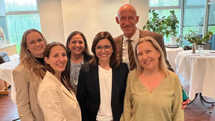 Der neu gewählte bzw. bestätigte Vorstand der ASDA-Sektion Basel: (v.l.) Tanya Tschamper, Alexandra Meier, Sara Gütlin, Caroline Scheidegger, Frank Raddatz, Pia Rudolf. (Kevin Häner fehlt)