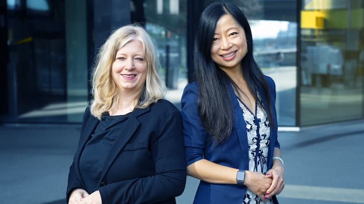Sabine Betz (links) und Yamin Gröninger, Partnerinnen von EY in der Schweiz.