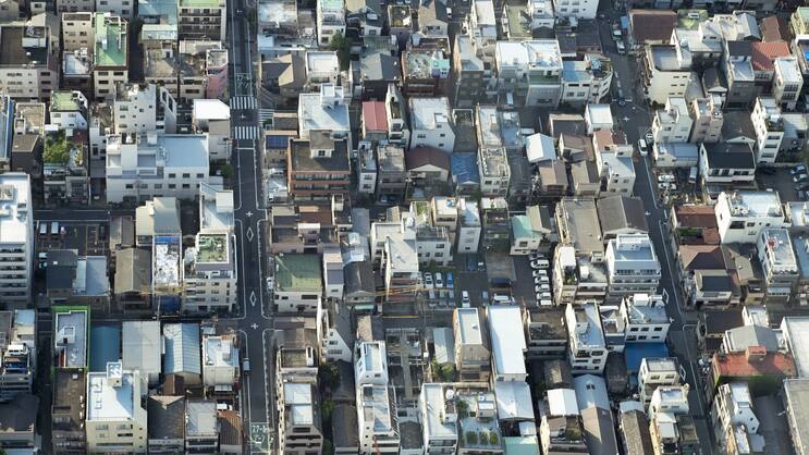 Dichte Bebauung in Tokio: Der Megatrend Urbanisierung prägte bereits das 20. Jahrhundert.