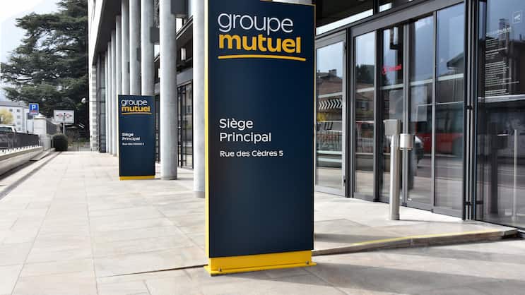 Die Groupe Mutuel ist 2025 wieder zu schwarzen Zahlen zurückgekehrt.