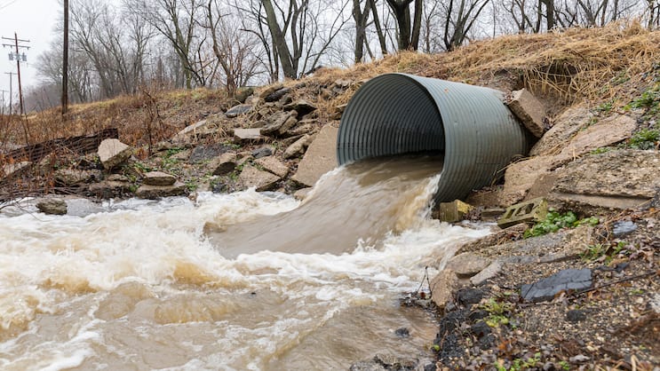 Unwetter Wasser