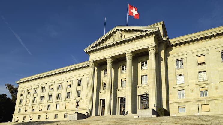 Le Tribunal fédéral à Lausanne.