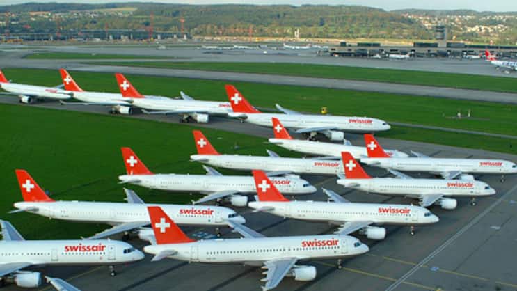 Ob und wie eine D&O-Police  tatsächlich Schutz vor finanziellen Risiken bietet, zeigt sich jeweils meist erst nach Eintritt eines Schadenfalls. Im Bild: Swissair Groundig am 2. Oktober 2001.