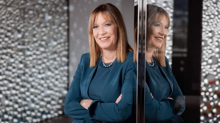 Mobiliar-CEO Michèle Rodoni: «Wir freuen uns über das Prämienwachstum und die Gewinnsteigerung, die vor allem auf ein starkes Finanzergebnis zurückzuführen ist.»