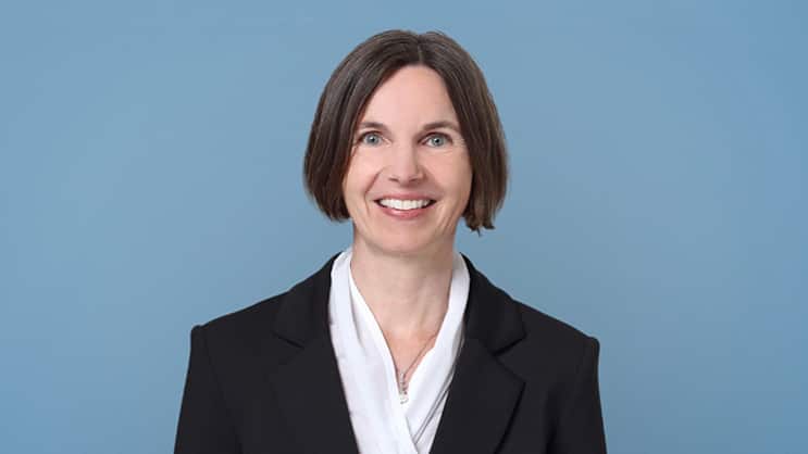Regina Knöpfel, Vorsitzende der Geschäftsleitung der PK Rück.