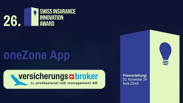 Die oneZone-Plattform bietet verschiedene Möglichkeiten im Bereich Versicherungen und kann sowohl im Web, als auch mittels Android- und iOS-App genutzt werden.