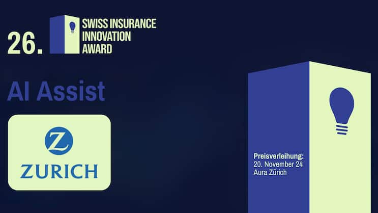 Zurich's AI Assist fungiert als persönlicher Assistent für die Mitarbeitenden und übernimmt dabei komplexeste Aufgaben.