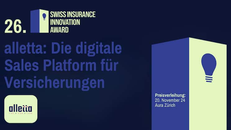 Die Plattform Alletta ist ein digitaler Abschlusskanal, der es ermöglicht, nebst einfachen Vergleichen und weiterführenden Erklärungen, zeit- und ortsunabhängig die Versicherungen wechseln zu können.