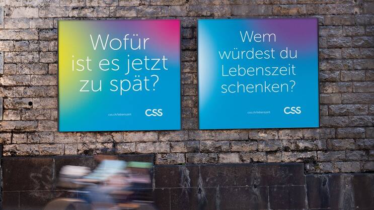 Künftig nicht mehr erlaubt? Die Lebenszeit-Kampagne der CSS.