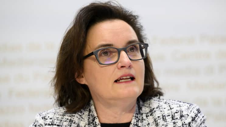 Marlene Amstad, présidente de l'Autorité fédérale de surveillance des marchés financiers (Finma).