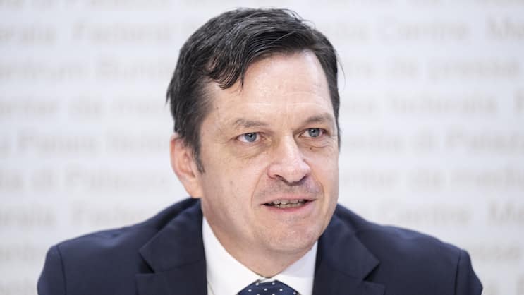 Erteilt der Frage nach personellen Konsequenzen er eine Absage: Jérôme Cosandey, Leiter der Direktion für Arbeit beim Seco.
