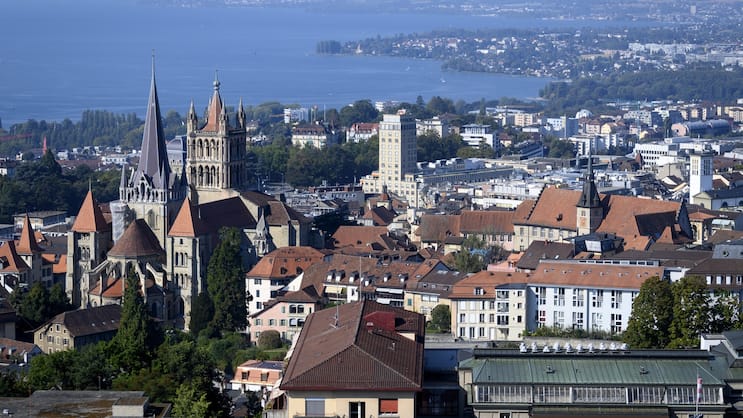 Espace économique du canton de Vaud : ville de Lausanne.