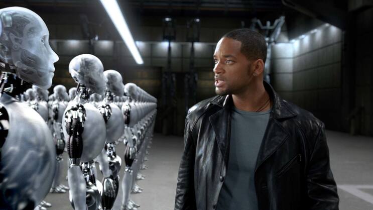 I, Robot ist ein Science-Fiction-Film des Regisseurs Alex Proyas aus dem Jahr 2004, frei nach Isaac Asimovs gleichnamigem Buch «Ich, der Robot» aus dem Jahr 1950.