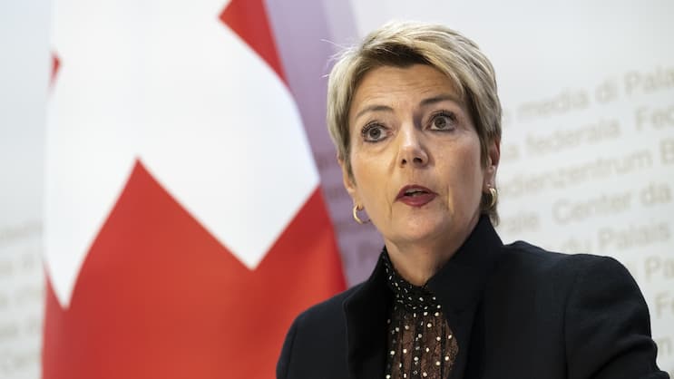 Karin Keller-Sutter, ministre des finances.