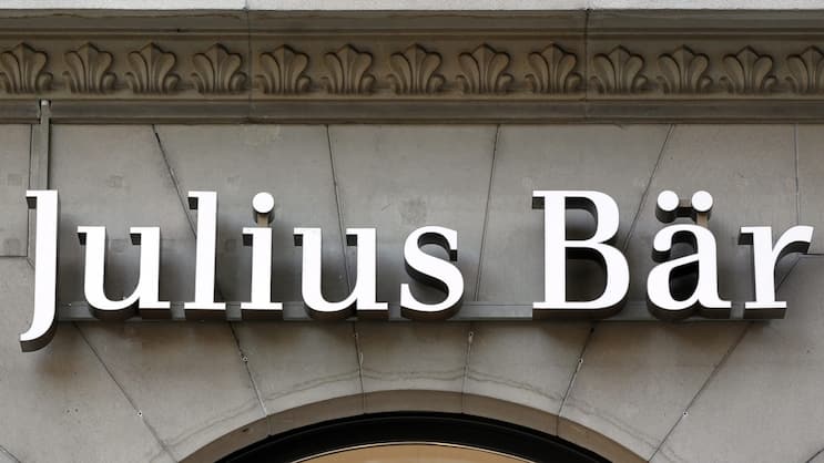 La banque privée Julius Bär à Zurich,