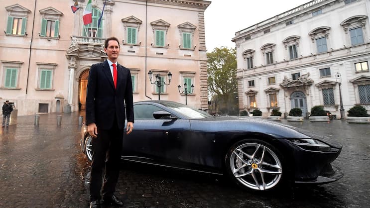 Ferrari-Präsident und Exor-Chef John Elkann: Offen für einen Verkauf von PartnerRe.
