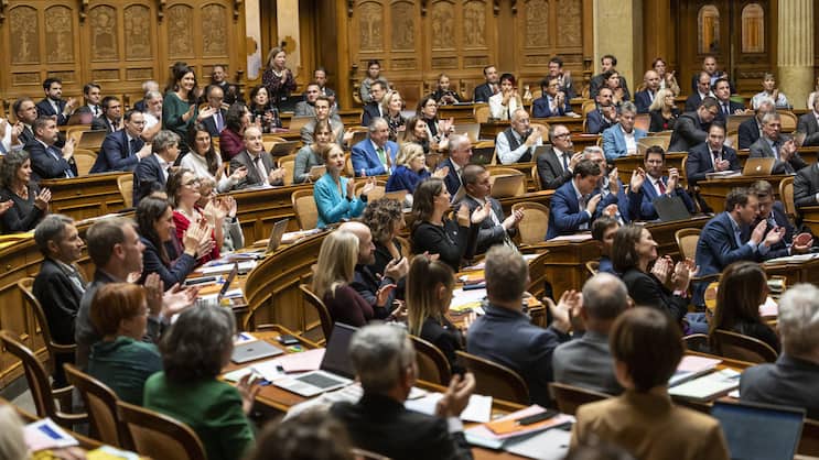 Session au Conseil national.