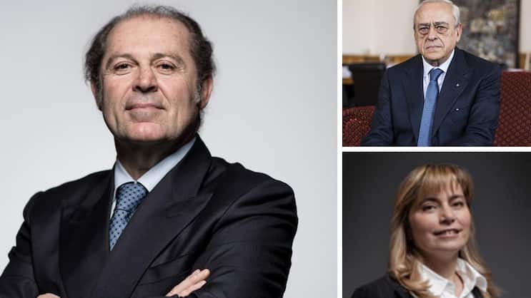 Vorstandschef Philippe Donnet (links im Bild) und Baumagnat Francesco Caltagirone haben sich überworfen. Jetzt geht mit Sabrina Pucci ein weiteres Mitglied des Generali-Verwaltungsrats von Bord.