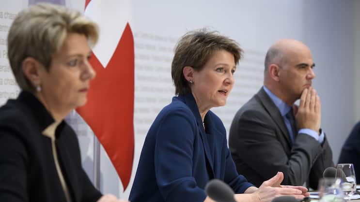 Eine Pandemie hatten die wenigsten Risikoanalysten auf dem Radar: Ausrufung der «ausserordentlichen Lage» durch den Bundesrat am 16. März 2020.
