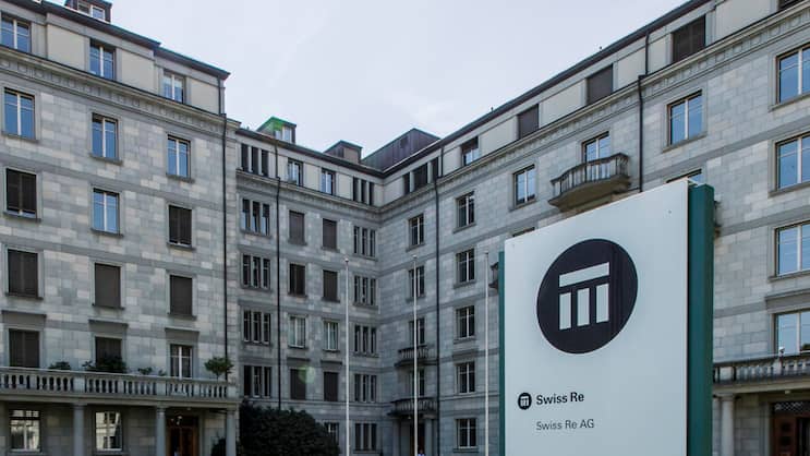 Hauptsitz der Rückversicherung Swiss Re in Zürich.