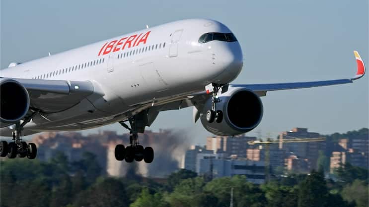 A350 der Iberia.