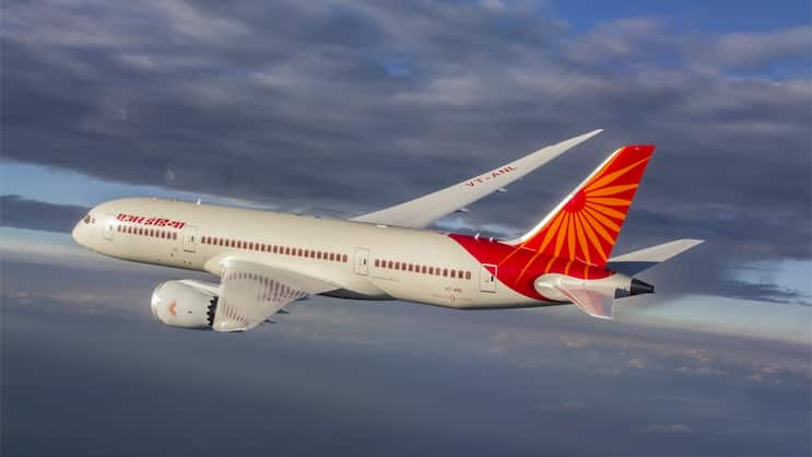 Boeing 787-8 Dreamliner der Air India.