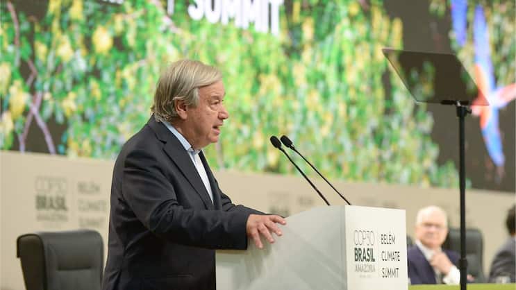 UN-Generalsekretär António Guterres: «Moralisches Versagen und tödliche Fahrlässigkeit».