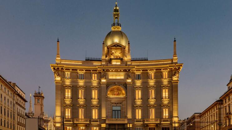 Einst Hauptsitz von Generali, heute ein Luxsushotel: Der Palazzo Cordusio in Mailand.