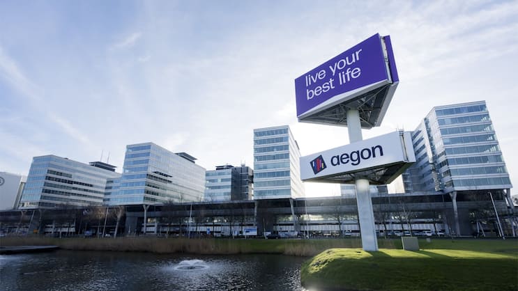 Nicht mehr lange: Der aktuelle Aegon-Hauptsitz in Schiphol bei Amsterdam.