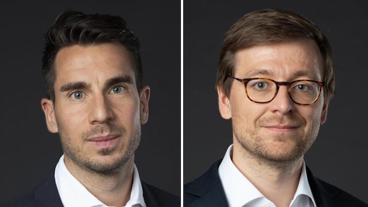 Niklas Zürcher und Patrick Fried, Managing Director & Partner bei Boston Consulting Group Schweiz.