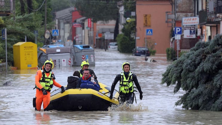 Italien wurde im vergangenen Jahr besonders stark von den Fluten getroffen.