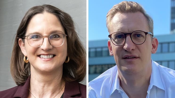 Birgit Rutishauser und Andreas Akeret, designierte Verwaltungs- und Stiftungsräte bei Sympany.
