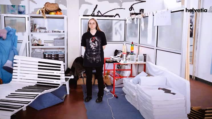 Virginie Sistek, lauréate du Prix d’art Helvetia 2024.