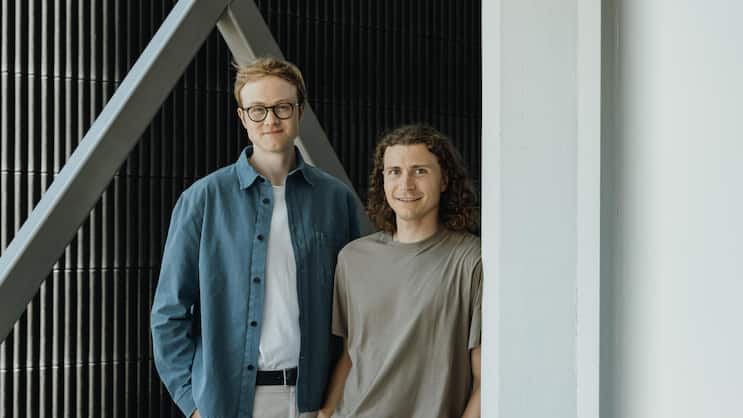 Haben viele Gemeinsamkeiten: Die Grape-Gründer Gregory Inauen und Fabian Mächler. 