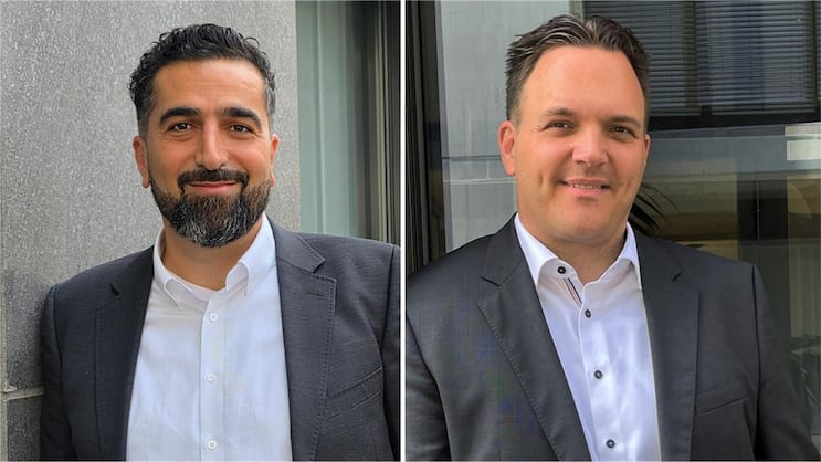 Mohammad Najm-Araghi und Dr. Alexander Kremer (r.) neu in der Sanitas-GL.