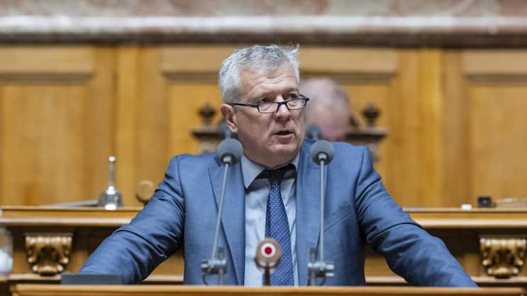 Thomas de Courten, auteur de l'initiative, conseiller national.