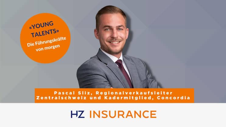 Pascal Sliz, Regionalverkaufsleiter Zentralschweiz und Mitglied des Kaders Concordia.