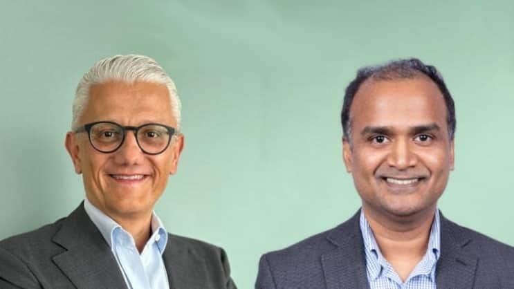 Stefan Sieger und Jeevan Thangudu von Accenture.