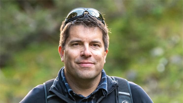 Markus Stoffel, professeur à l’UNIGE et spécialiste des risques liés au climat.