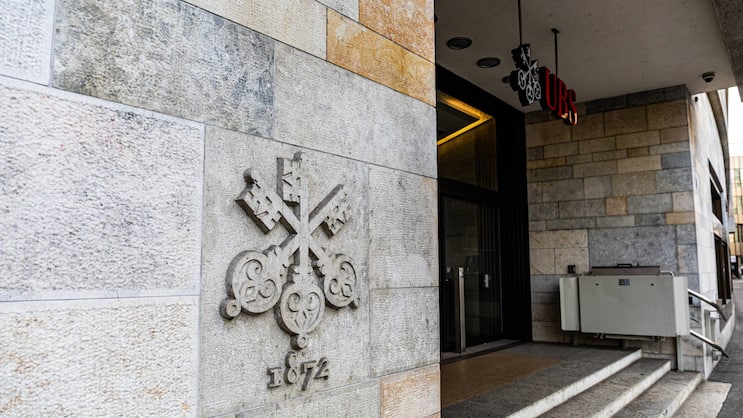 Siège de l'UBS à la Paradeplatz à Zurich.