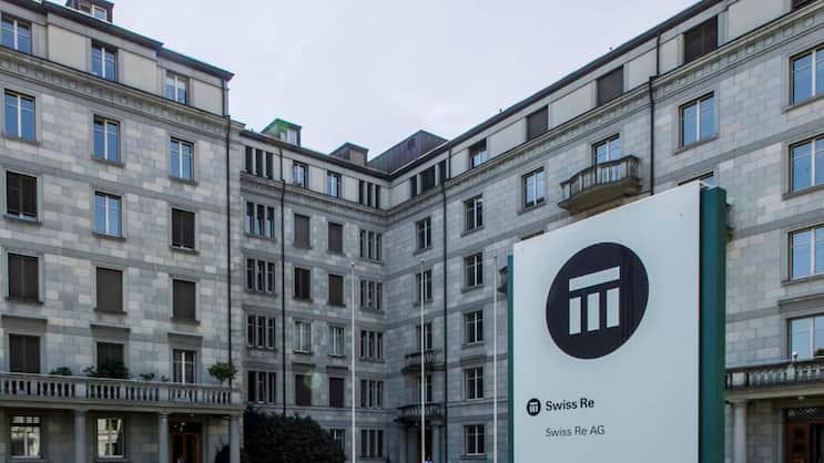 Swiss Re und die Konkurrenz im ersten Halbjahr mit rekordhoher durchschnittlicher Eigenkapitalrendite von 21,5 %.