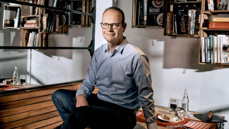 Thomas Boyer, CEO bei Groupe Mutuel, hält sich durch Genuss fit.