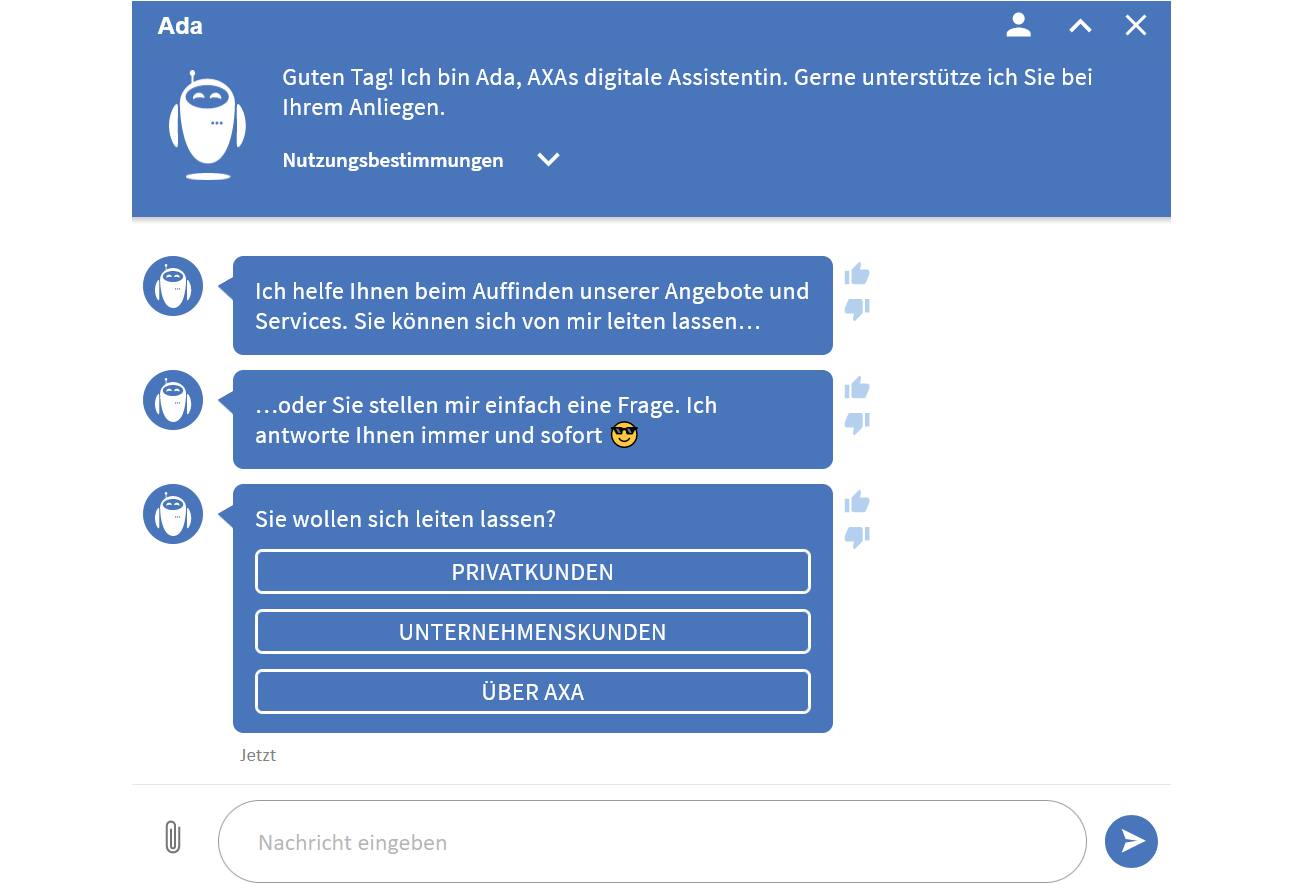 Ada-Chat des Axa