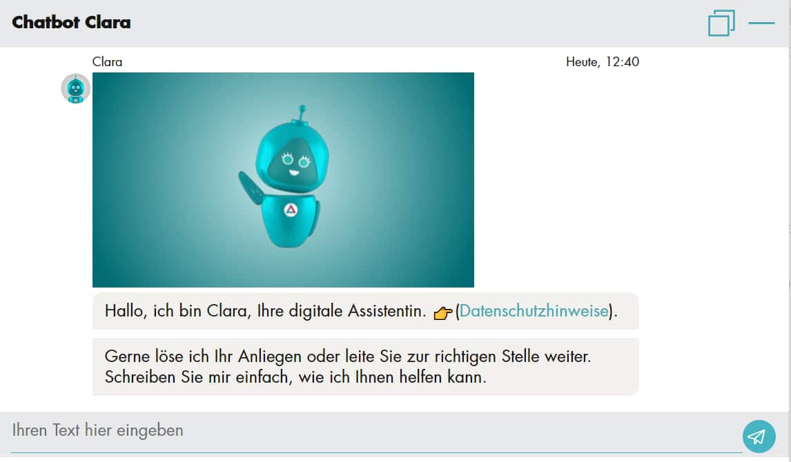 Chatbot Clara