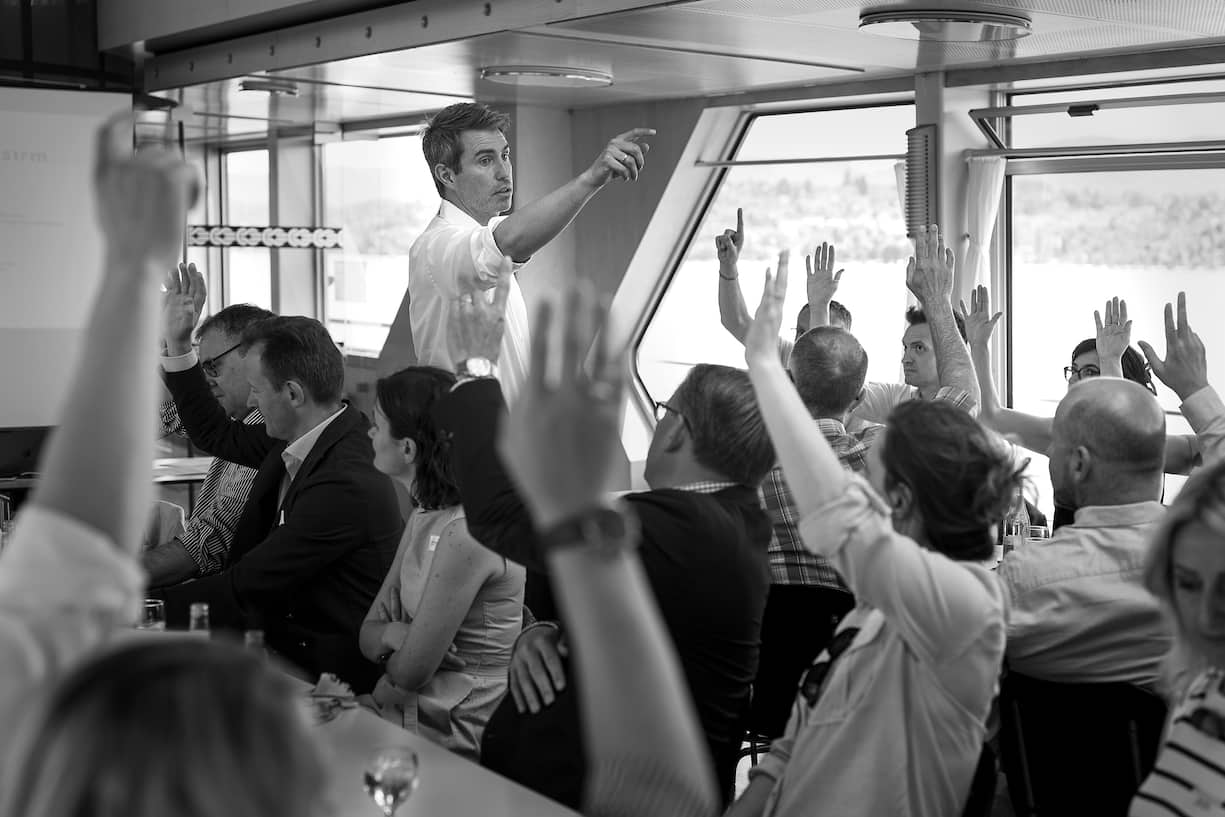 SIRM GV 2023 auf dem Zürichsee