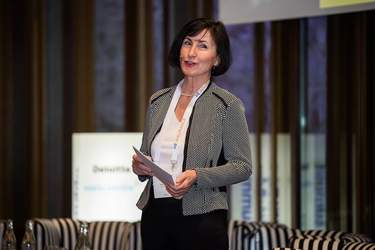 Gab den Startschuss für den neuen Event: Karin Bosshard, Chefredaktorin HZ Insurance.