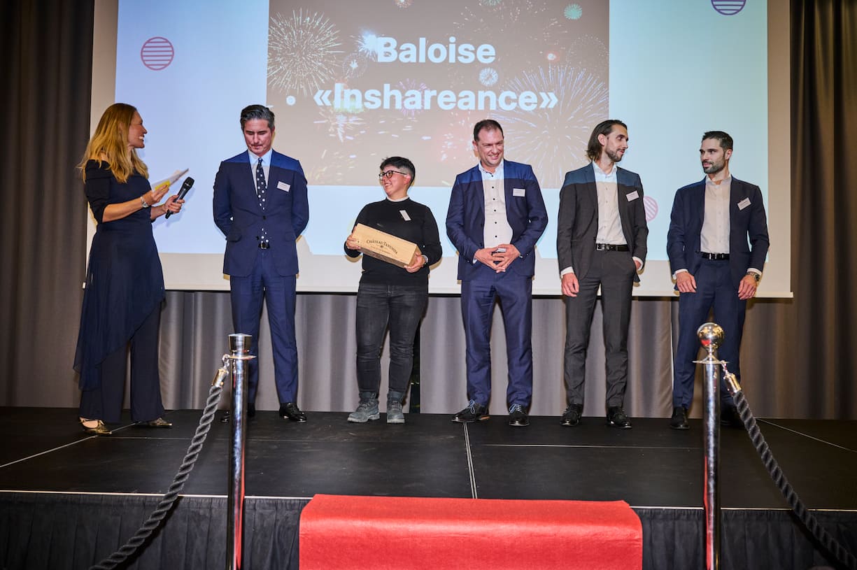 Baloise Team auf der Bühne