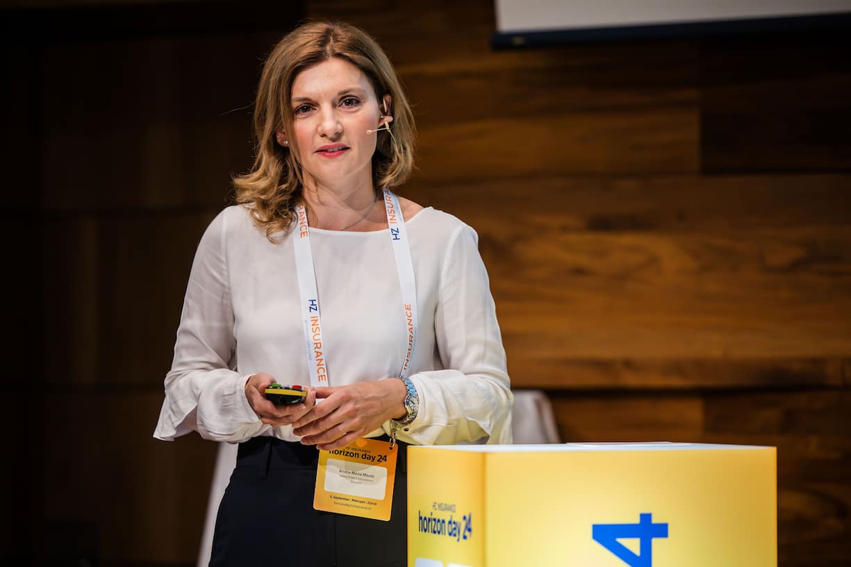 Mit KI Versicherungsbetrügern auf der Spur:  Andra-Maria Maute.