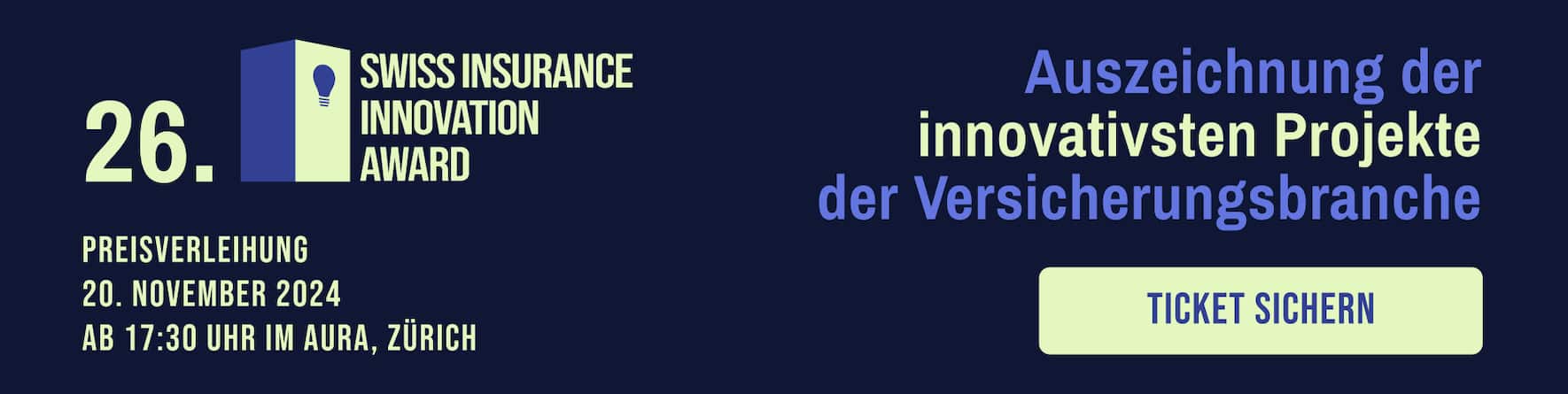 Swiss Insurance Innovation Award 2024