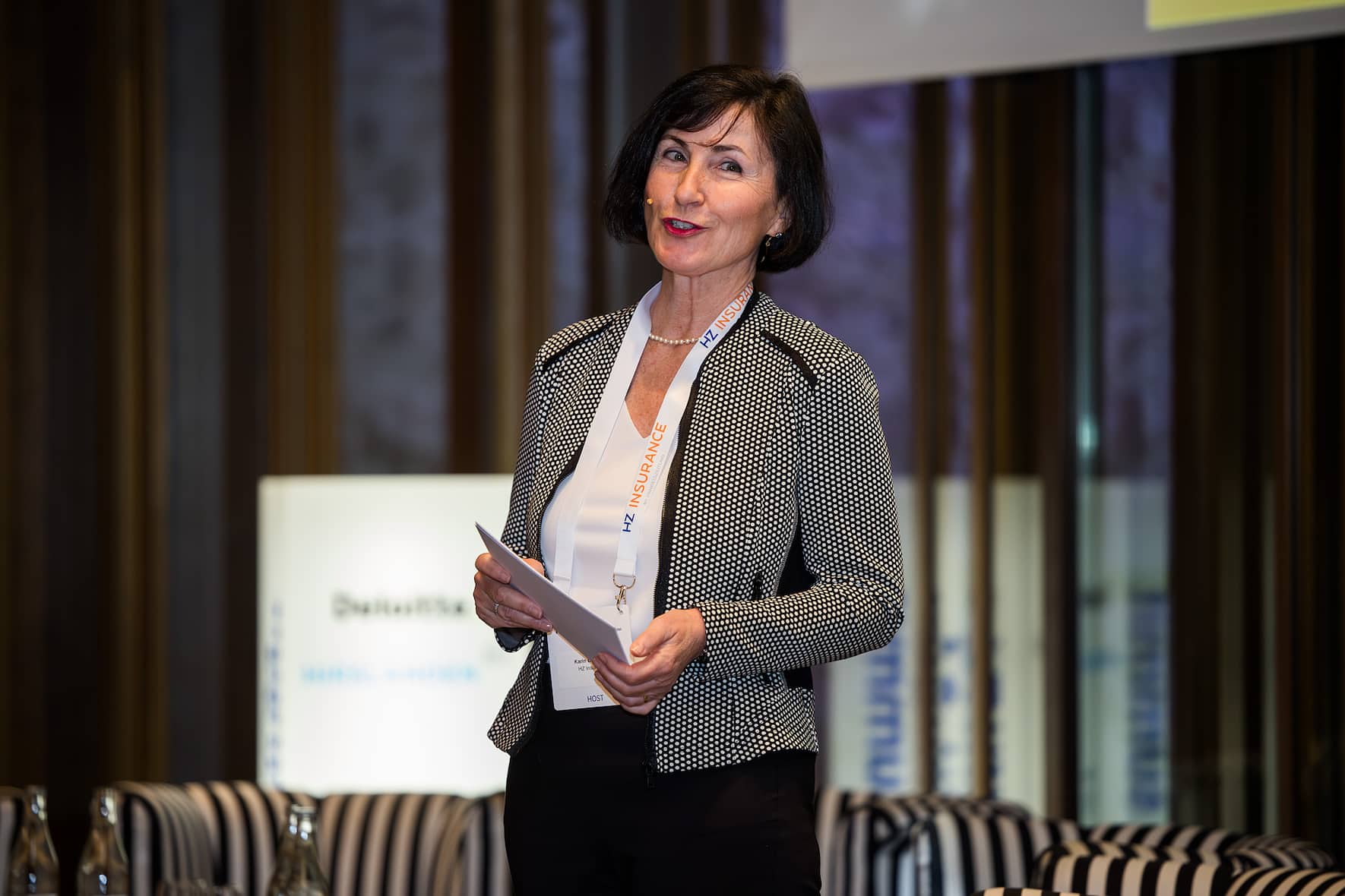 Gab den Startschuss für den neuen Event: Karin Bosshard, Chefredaktorin HZ Insurance.